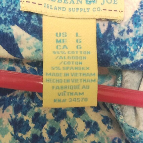 🩷Caribbean Joe Island Supply company size L Women's shirt - Picture 5 of 5